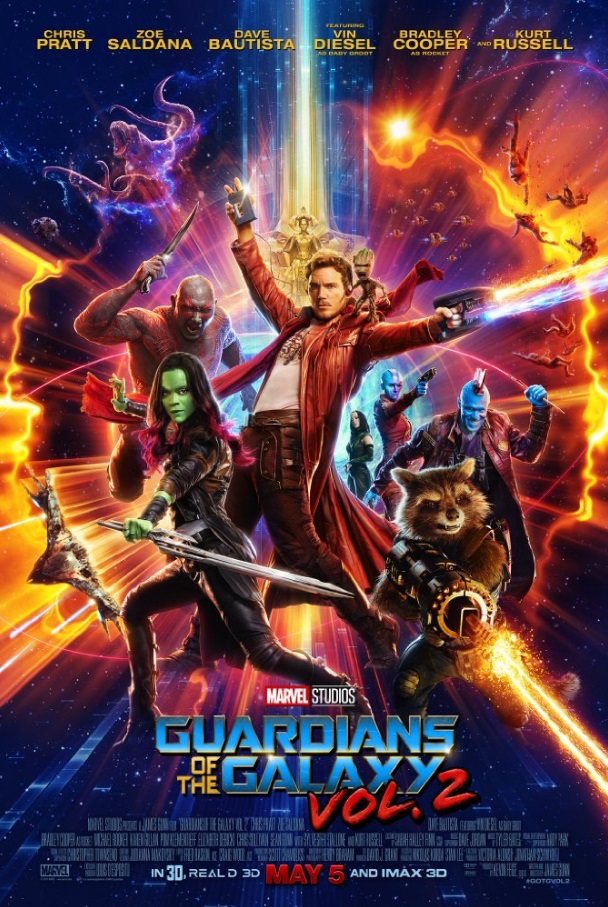 Poster for Guardians of the Galaxy Vol. 2